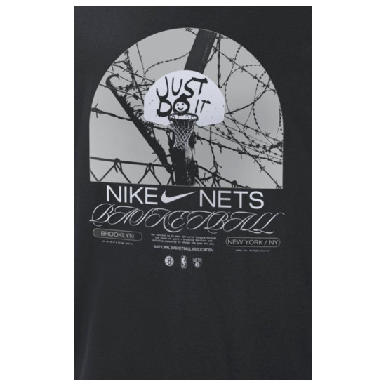 Nike Ανδρική κοντομάνικη μπλούζα Brooklyn Nets Courtside Max 90 Nike Ανδρική κοντομάνικη μπλούζα Brooklyn Nets Courtside Max 90